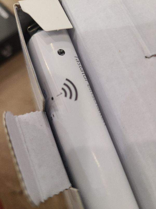 Photo 1 of Doohoeek Universal Bluetooth Mini Keyboard, Wireless Compact Keyboard with Orange Navigation Keys & Any-Angle Stand for Android/iOS/Windows, Dual-Device Keypad for Phones/Galaxy Z Fold/iPad mini