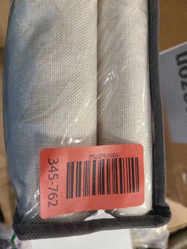 Photo 1 of 100% Blackout Shield Linen Blackout Curtains for Bedroom 96 Inches Long, Back Tab/Rod Pocket Living Room Drapes, Thermal Insulated Blackout Curtains 2 Panels Set, 50" W x 96" L,Cream