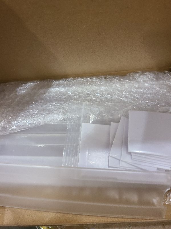 Photo 1 of 15 Sets 2 x 8 Inch Acrylic Wall Name Plate Holder Clear Plastic Sign Holder Frame with Adhesive Tape Horizontal Name Plates for Door Office Nameplate Display Trays Office Home Classroom favors