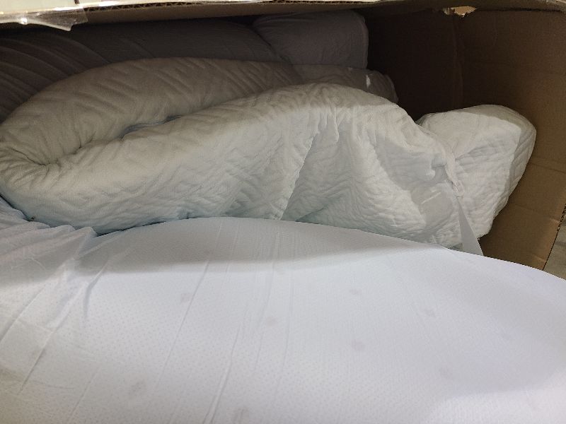 Photo 1 of 3 Inch Gel Memory Foam Cooling King Size Mattress Topper, Mattress Pad Cover for Pressure Relief, Bed Topper with Removable Cover?Soft & Breathable