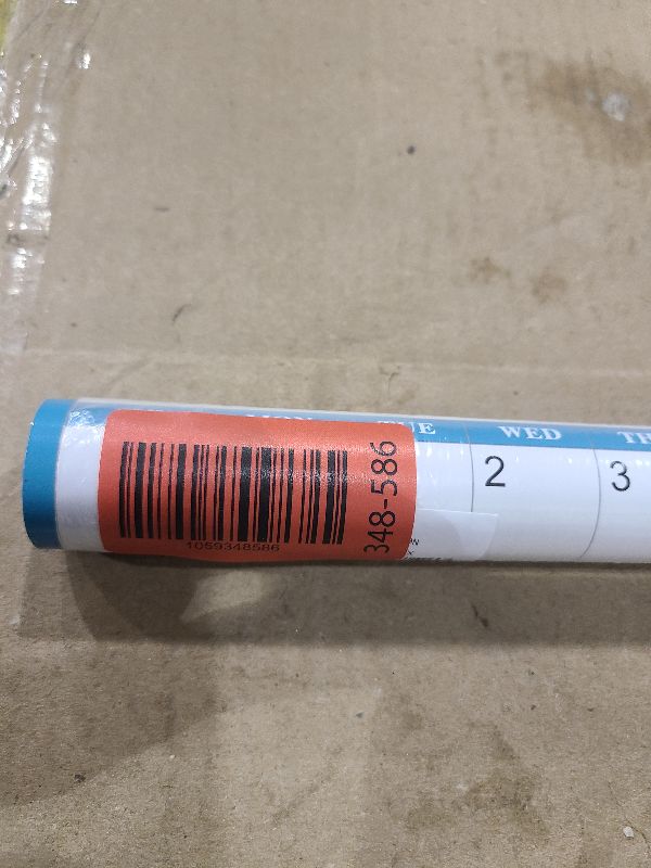 Photo 1 of 24" x 36" Exellewis Academic Wall Calendar 2025-2026, July 2025 to June 2026, Laminated Large Dry Erase School Year Calendar for Wall, Horizontal Vertical 12-Month Yearly Planner