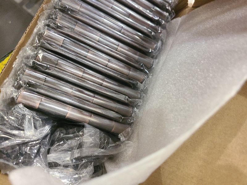 Photo 1 of 18 Pack Oil Rubbed Bronze Door Hinges 3.5" x 3 1/2 Inch Black Brushed Interior Hinge Rounded 5/8" Radius Corner 3 ½"Iron Residential Standard Bedroom Bifold Single Double Doors Hardware Kit