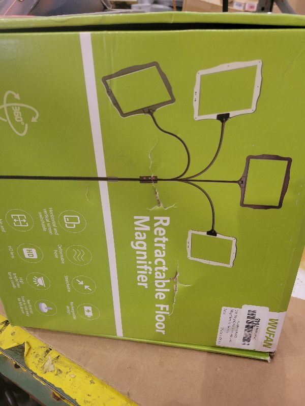 Photo 1 of 10X Magnifying Glass, with Light and Stand, 3 Light Modes Rechargeable Floor Magnifying,Suitable for Reading, Sewing, Crafts, DIY, Embroidery, Close Work. Magnifiers for Seniors