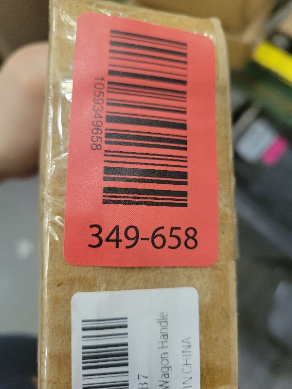 Photo 1 of 3rd Gen Wagon Push Handle - Adjustable for Round Metal Frames ONLY (NOT Square/Rectangle) - Fits Sekey Wagons & Folding Wagons (Excludes Sliding Lock Systems)