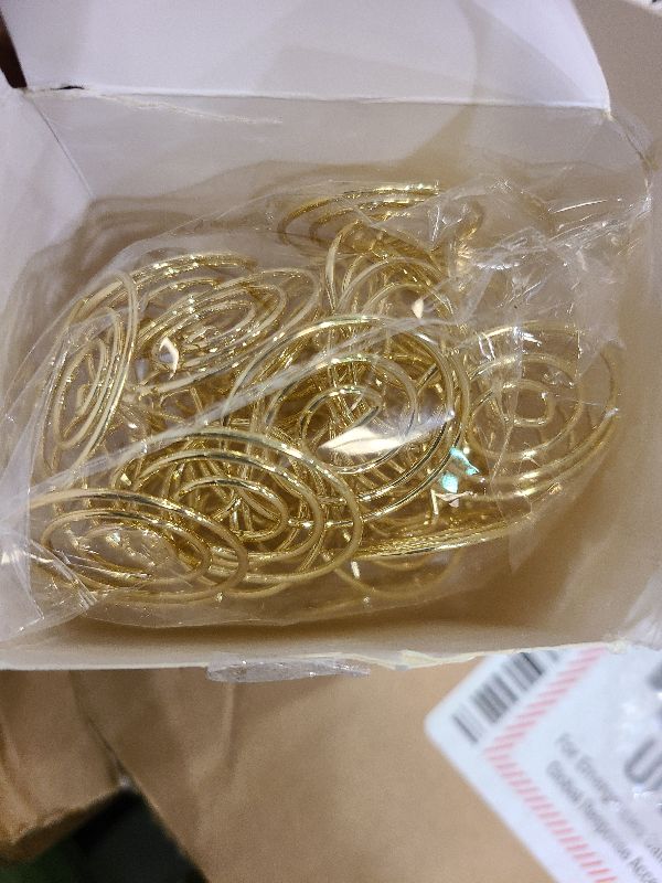 Photo 1 of 26Pcs Table Number Holders, Place Card Holders, Wire Picture Holders, Small Table Card Holders, Photo Holders for Centerpieces, Wedding Reception, Party, Birthday (Gold)