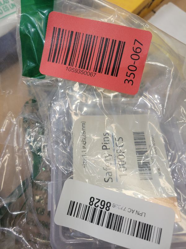 Photo 1 of 1000 Pieces - 1.1 Inch Clips Tool Kit - Assorted Decorative Pins, Sewing Accessories