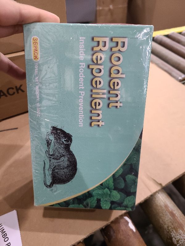 Photo 1 of 36Pcs Rodent Mice Repellent, Peppermint Oil to Repel Mice and Rats, Family & Pet Safe