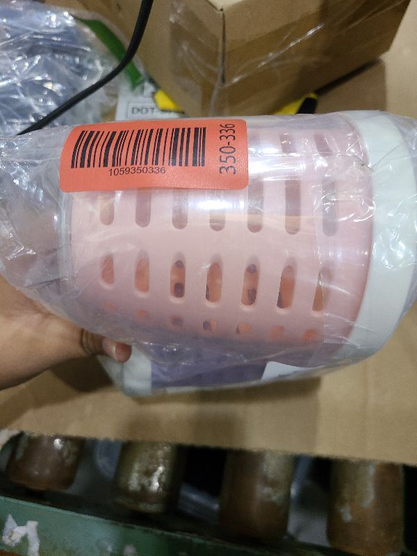 Photo 1 of 20oz Fruit Salad Storage Cup with Lids and Fork, Reusable Plastic Fruit Storage Containers for fridge with Drain Baskets, BPA-Free & Leak-Proof, Keep Fruits, Vegetables Fresh Longer (Pink+Purple)