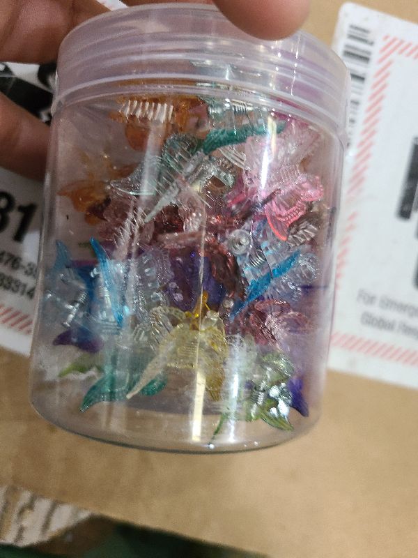 Photo 1 of 50PCS Mini Butterfly Hair Clips Small Cute Butterfly Clips for Hair 90s Girls Women Tiny Butterfly Hair Accessories with Box Package