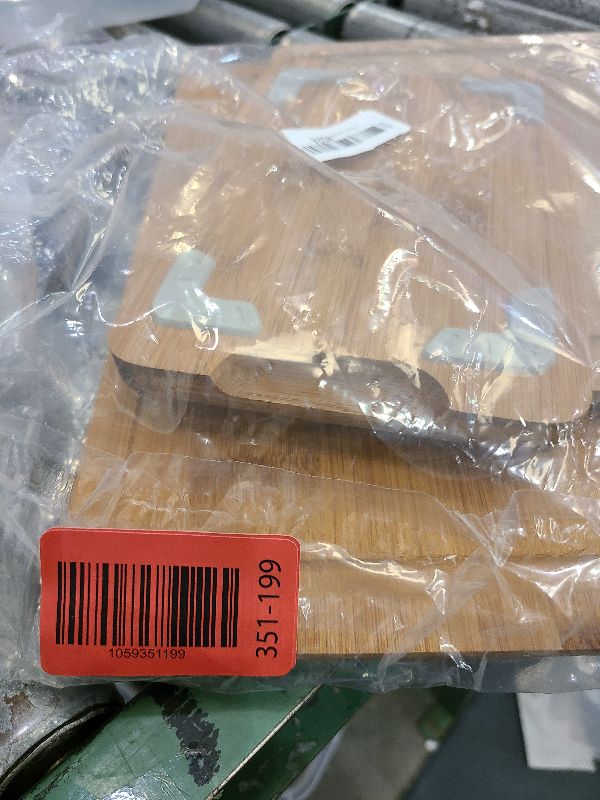 Photo 1 of 3 Packs Bamboo Cutting Board Set with Non Slip Feet and Over Sink Nice Solid Thick Wood Juice Groove Chopping Board Extra Large Big Small Best Hardwood Kitchen Counter Organic Vegetable