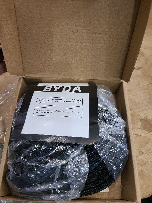 Photo 1 of 10FT Lightweight Flexible Hose,Solid Brass Head Garden Hose for Boat,RV, Marine Washdown, Lawn,Garden,Camp,outdoor,Superior high pressure TPE water Hose(Solid Brass&BlueBlack, 10 FT)