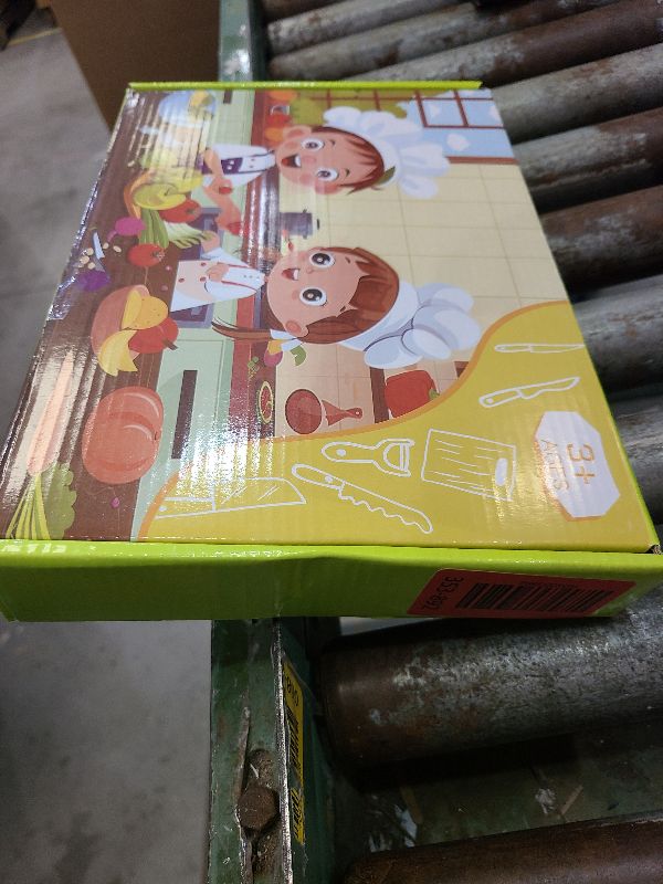 Photo 1 of 19 Pcs Kids Cooking Sets , Montessori Kitchen Tools for Toddlers, Safe Knife Set for Real Cooking ,Vegetable Crinkle Cutters Serrated Edges Plastic Toddler Knifes , Toddler Toys Set for Real Cooking