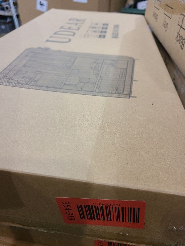 Photo 1 of  Portable Closet Organizers, Clothing Storage, Wardrobe with 6 Shelves and Hanging Rod, Non-Woven Fabric Cover with 4 Side Pockets, Black