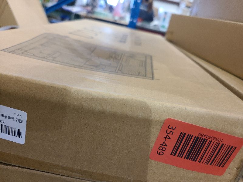 Photo 1 of  Portable Closet Organizers, Clothing Storage, Wardrobe with 6 Shelves and Hanging Rod, Non-Woven Fabric Cover with 4 Side Pockets, Black