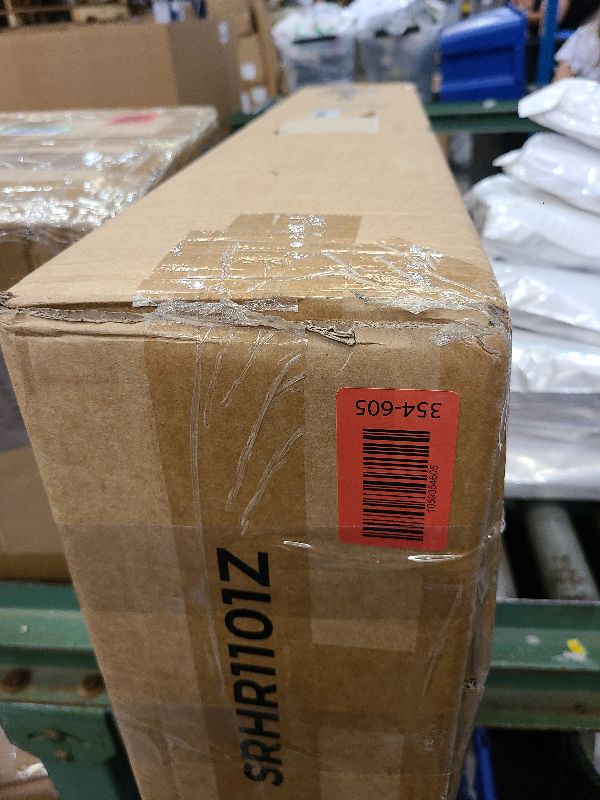 Photo 1 of 10-Tier Shoe Rack, Shoe Organizer for Entryway, Large Capacity Shoe Shelf, for 36-40 Pairs of Shoes, Stable Sturdy, Shoe Storage with 9 Metal Mesh Shelves, Rustic Brown SRHR1101Z