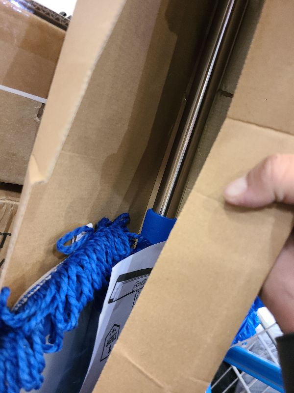 Photo 1 of 18” Pro Microfiber Hardwood Floor Mop - Cleans Floor in Seconds | Dust & Wet Mopping | Hardwood, Tile, Laminate & Vinyl with 3 Washable Pads, No Buckets Needed with Deluxe Household Mop