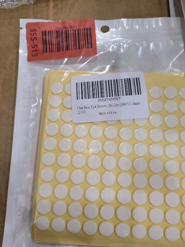 Photo 1 of 1000pcs Double-Sided Putty for Wall Hanging Removable Adhesive Stickers for Posters Easy to Use Wall Adhesive Damage Tacky Putty 