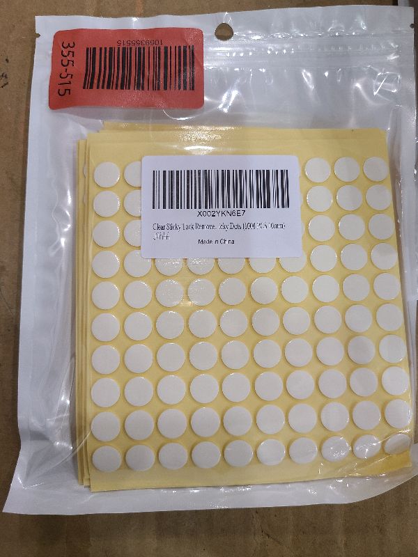 Photo 1 of 1000pcs Double-Sided Putty for Wall Hanging Removable Adhesive Stickers for Posters Easy to Use Wall Adhesive Damage Tacky Putty 