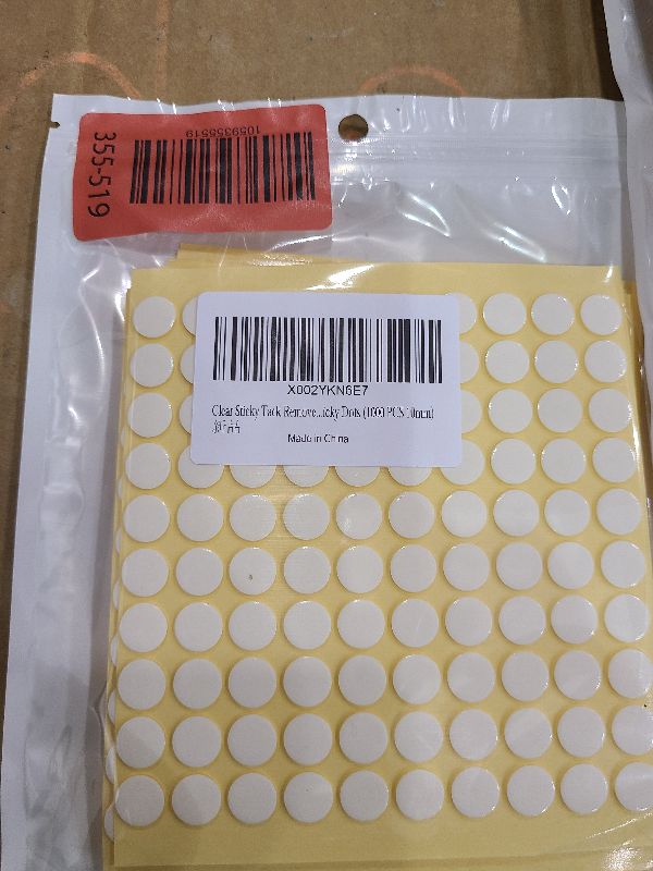 Photo 1 of 1000pcs Double-Sided Putty for Wall Hanging Removable Adhesive Stickers for Posters Easy to Use Wall Adhesive Damage Tacky Putty 