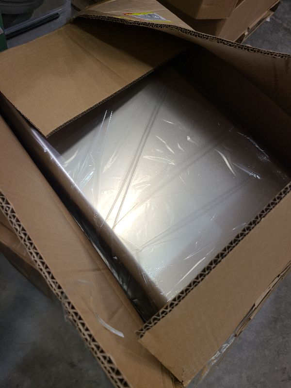 Photo 1 of Hotel Pan, Full Size Steam Table Pan 6" Deep Stainless Steam Table Pan with Lid Full Size Food Pan 20.8" L x 13" W Anti Jam Stainless Steel Buffet Pan Commercial Stainless Steel Pan (4 Pack)