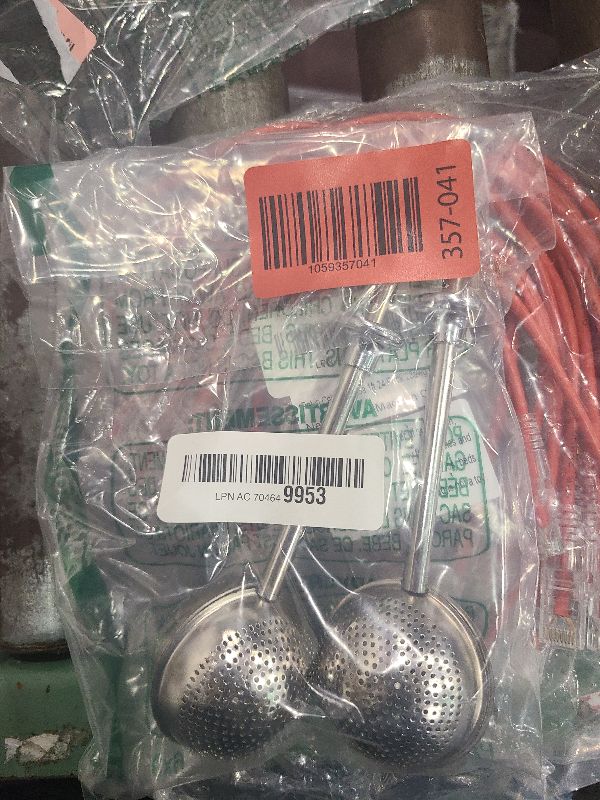 Photo 1 of 2pack Tea Ball, tea infuser for loose leaf tea, tea strainers for loose tea, stainless steel tea strainer, loose leaf tea steeper, easy clean, tea fine mesh strainer reusable