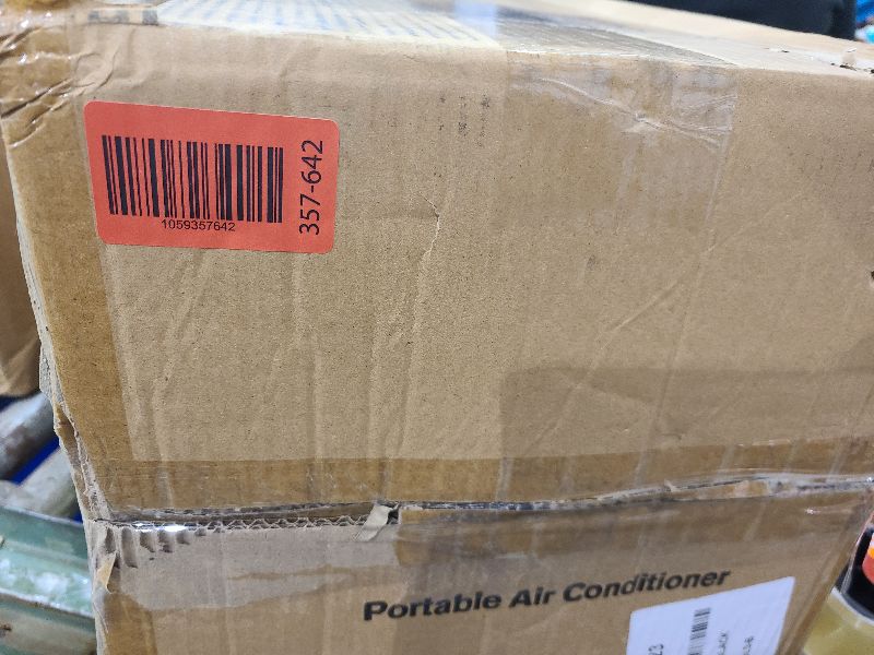 Photo 1 of 24" Windowless Portable Air Conditioner, 15H Timer & 120°Oscillation, 3-IN-1 Portable AC Unit with Remote, 2-Gal Tank, 3 Modes & 3 Speeds, Ultra-Quiet Ventless Swamp Cooler for Home Office, Matte