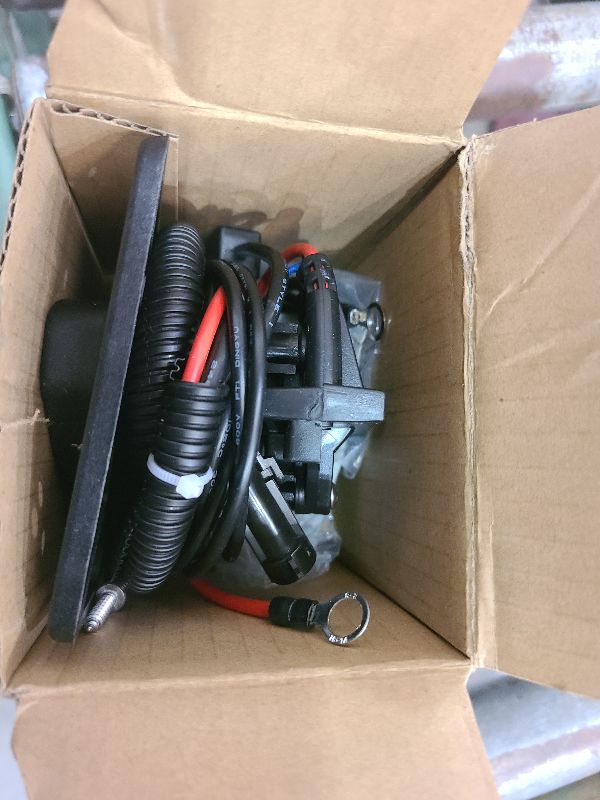 Photo 1 of 10L0L Golf Cart 48V Charger Receptacle for EZGO RXV & TXT, OEM# 602529 613304