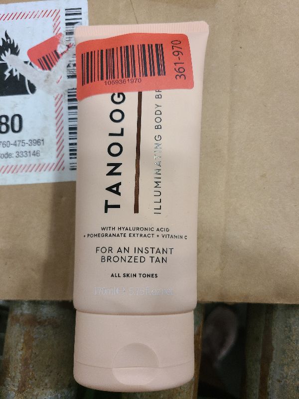 Photo 1 of Tanologist Insta Glow Body Bronzer, Instant Illuminating Self-Tan, Hyaluronic Acid & Vitamin C, Streak-Free, Radiant Finish For All Skin Tones, 5.75 fl oz/170 ml Tube