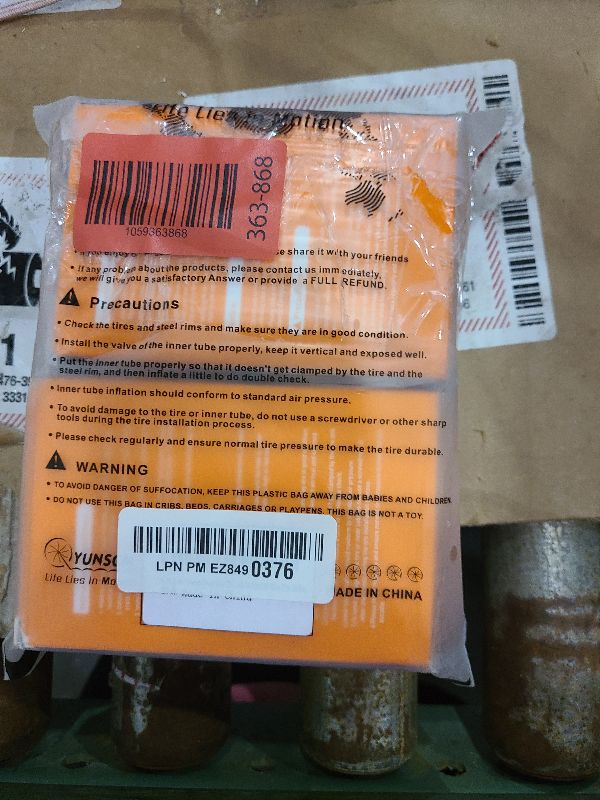 Photo 1 of 2-PCS 24'' Heavy Duty Bike Tubes 24x1.75/2.25 (45/57-507) 48mm Presta Valve with Removable Valve Inner Tubes 24'' Bicyle Tube Compatible with 24x1.75 24x1.95 24x2.125 24x2.20 24x2.25 Bike Tire Tubes