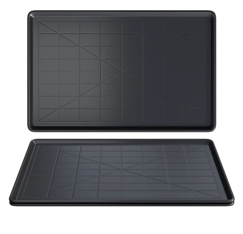 Photo 1 of 1PC Dog Crate Tray Replacement fit for Metal Dog Crate Dog Cage Pans Plastic Tray 32 x 23
