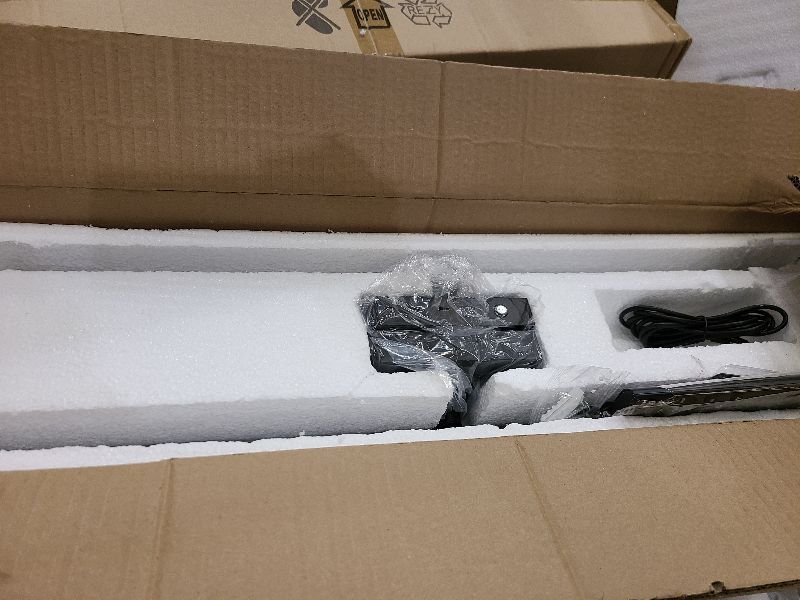 Photo 1 of 28.3" Battery Operated Wall Sconces Set of Two, 3 Color Dimmable, 15000mAh Rechargeable Wall Sconces Set of 2 with Remote Control, Wireless Wall Lights for Bedroom, Living Room, Hallway