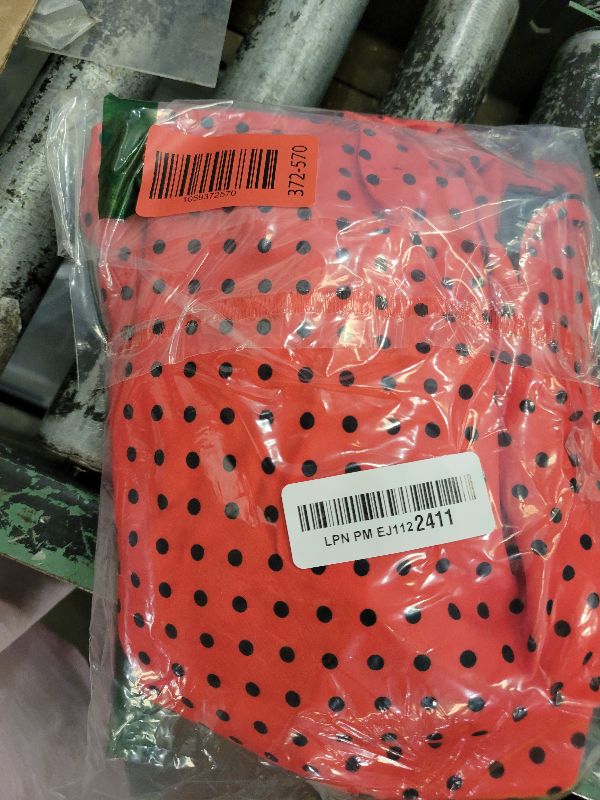 Photo 1 of 1950s Dresses for Women 50s Style Audrey Hepburn Vintage Rockabilly Retro Short Sleeve Polka Dot Summer A Line Swing Midi Skater Dress Cocktail Party Evening Prom Gown Plus Size Red Black M