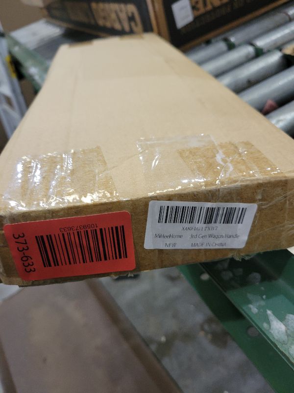 Photo 1 of 3rd Gen Wagon Push Handle - Adjustable for Round Metal Frames ONLY (NOT Square/Rectangle) - Fits Sekey Wagons & Folding Wagons (Excludes Sliding Lock Systems)