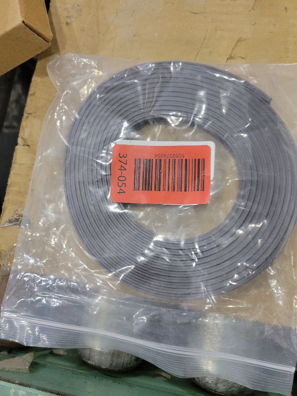 Photo 1 of 164 Inches Shower Door Magnetic Strip Replacement Insert for Framed and Semi-Framed Swinging Glass Shower Doors with 3/8" Width