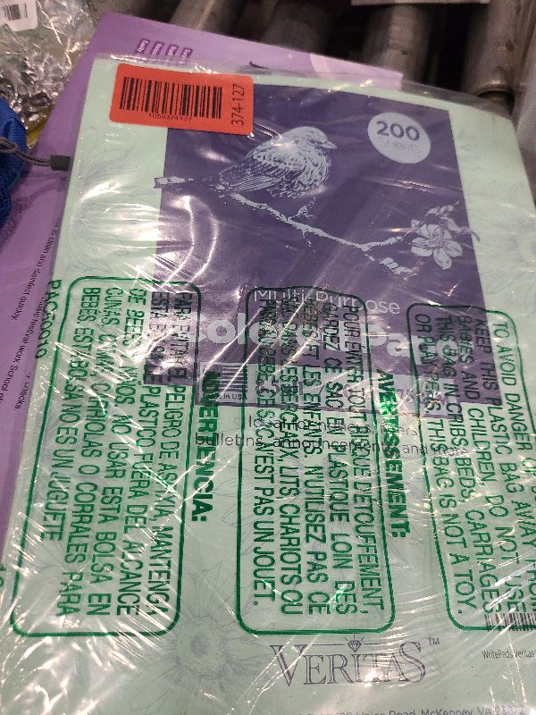 Photo 1 of WritePads Veritas Colored Copy Paper, Green Colored Printer Paper 8.5” x 11”, 20 lb / 75 GSM, 200 Sheets (1 Reams) Computer Paper, Multi-Purpose paper, Made in USA