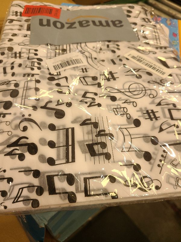 Photo 1 of 100 Sheets 20 * 14 Inches Musical Note Tissue Paper Music Design Gift Wrapping Tissue for Birthday Baby Shower Wedding Christmas Music Concert 50s Theme Party DIY Craft