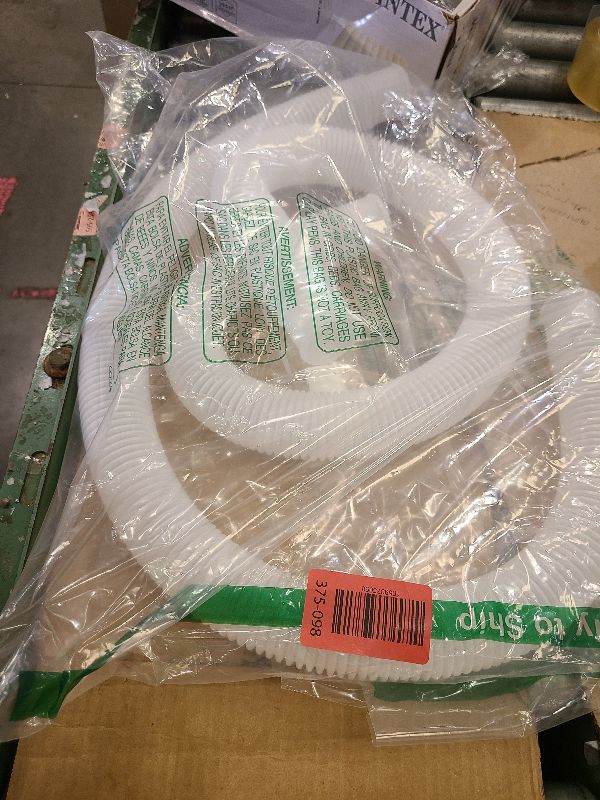 Photo 1 of 1.5 inch x 3ft Pool Skimmer Hose Replacement for Intex Above Ground Pool Hose, Pool Skimmer Pump Transfer Hose # 10531 25016-2 Pack