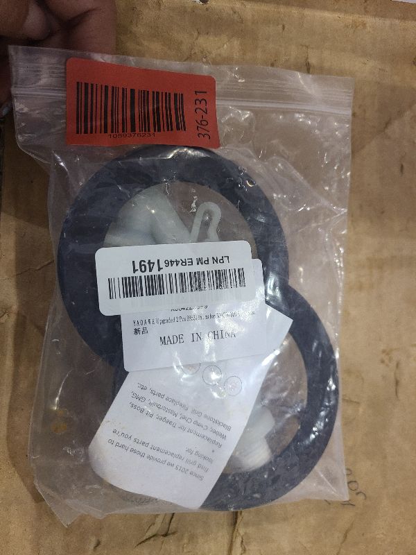 Photo 1 of 2-Pack 385311641 Water Valve Kit for Dometic Toilets Series 300, 301, 310, 311, 320, 321, Leak-Proof, with 2 PCS Toilet Flush Ball Seal, Effortless Pedal Flush Installation Kit