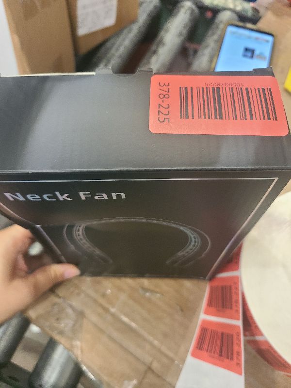 Photo 1 of KIDEE Neck Fan, Portable Bladeless Neck Fans, Upgrade 360° Airflow, Super Quiet, 3 Speeds, 4000mAh Personal Wearable Neck Fan, Upgraded Cooling Air Volume USB Rechargeable Hands Free Fan