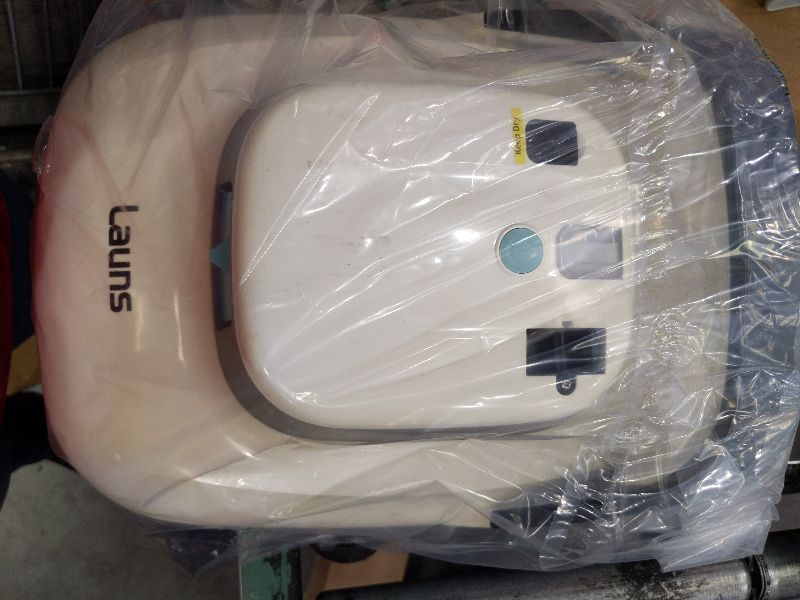 Photo 1 of (2025 Upgrade) Launs S1 Cordless Robotic Pool Cleaner, Dual Motors & Suction Ports Automatic Pool Vacuum Robot Lasts up to 90 Min, Self-Parking Ideal for Above Ground Pools (New)