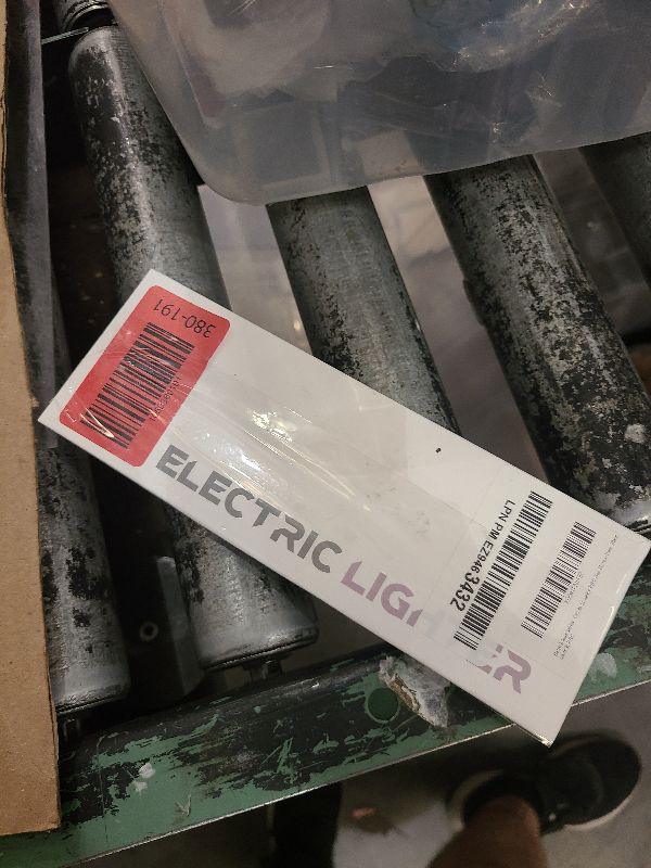 Photo 1 of 2 PCS Long Lighter, Candle Lighters Electric Lighter, Rechargeable Arc with LED Display, Lighters for Candle Aromatherapy Camping BBQ Gas Stoves-Deep Black