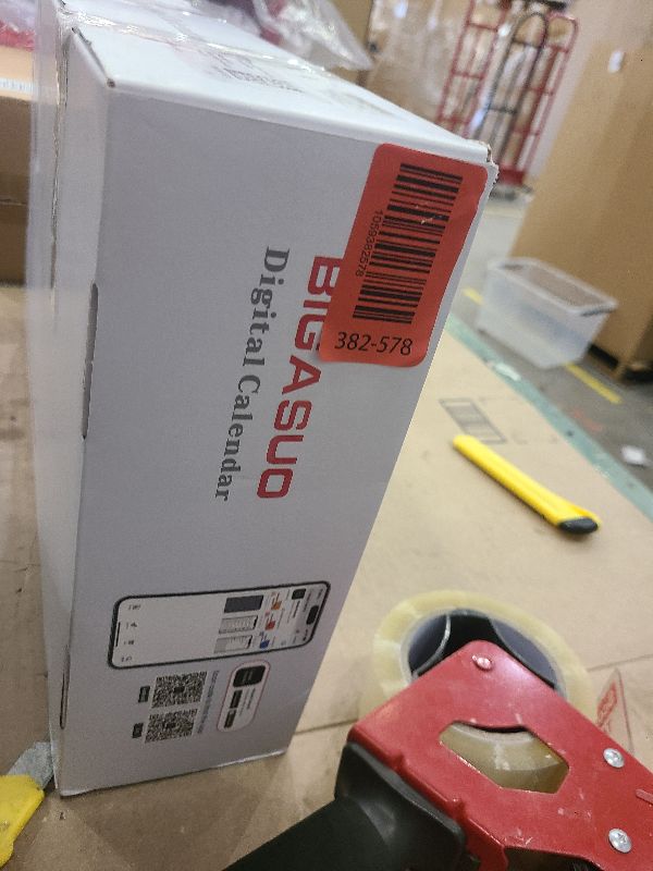 Photo 1 of 15.6 Inch Digital Calendar, Full HD Touchscreen Smart Planner for Family Schedules - Wall & Desk Mount, Great for Seamless Daily Planning & Household Organization, with LED Reminder Light