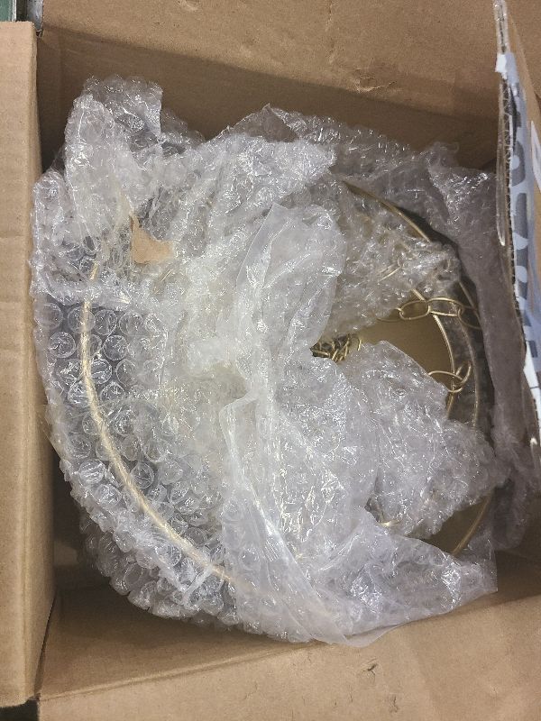 Photo 1 of 10/8/6 inch Hanging Planters for Indoor Plants Set of 3, Metal Hanging Pots with Drainage and Plug, Large Small Flower Pots Set for Window, Kitchen, Patio, Bathroom (Gold)