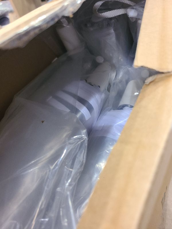 Photo 1 of 18 Pcs Clear Foldable Umbrellas Bulk Transparent Travel Umbrella Clear Umbrella Manual Open and Close Compact Folding Umbrella for Wedding Anniversary Christmas Party Favors (White Trim)