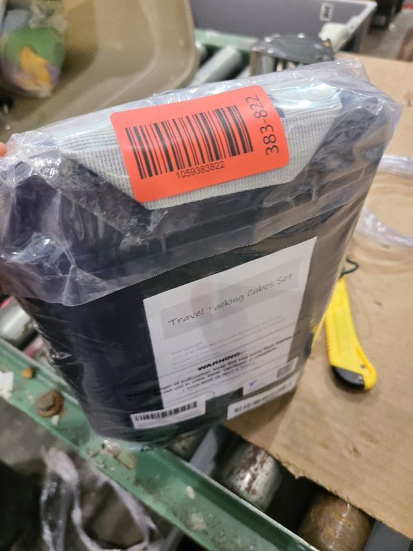 Photo 1 of 10 Set Compression Packing Cubes for Travel Essentials,Compressible Expandable Packing Cubes for Suitcase,OlarHike Luggage Organizer Bags for Travel,Handy Helper for Organizing Clothes(Black)