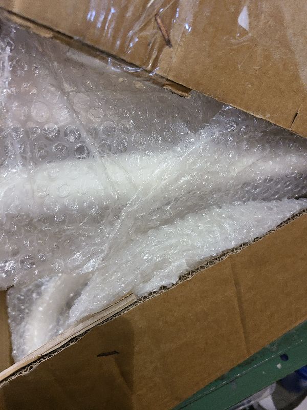 Photo 1 of 2 Pack Handrail for 1-2 Step Stairs, Wall Mount handrails for Outdoor Steps, Garage Railing with White Powder Coat Finished, Suitable for Garage, Porch and Garden?18.9" Length, ?1.3"Pipe, White?