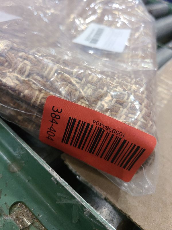 Photo 1 of 2' x 4' Entryway Rug, Boho Small Area Rug, Machine Washable, Woven Rug, Non-Slip, Vintage Design, Pet Friendly, Soft Faux Fibre, for Indoor Entryways, Bedroom, Kitchens, Front Doors, Light Taupe Brown