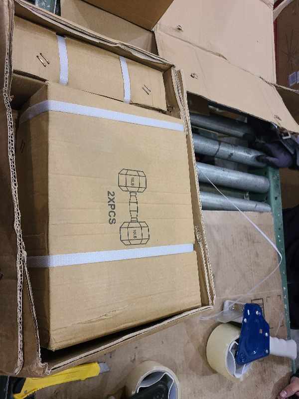 Photo 1 of 20LBS Adjustable Dumbbell Set, 4 in 1 Free Weights Dumbbells Set for,4lb 6lb 8lb 10lb, with Metal Non Slip Handle?Quick Change?Home Gym Strength Training Equipment for Men and Women