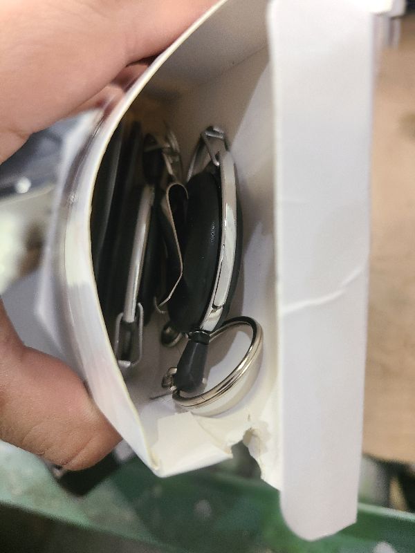 Photo 1 of 2 Pack Badge Holder Retractable Clip Heavy Duty Reels with Vertical Sliding ID Badge Holder Black Hard Plastic for Women Nurse Teacher Student