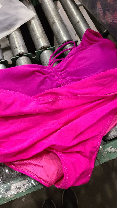 Photo 1 of 2 piece pink plus size bathing suit XL